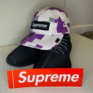 Supreme Military Camp Cap Purple Digi Camo